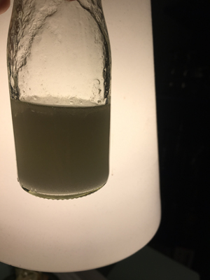 Versuch Ol Wasser Mischung mit Tensid Emulsion Josy Bendixen Q11 web